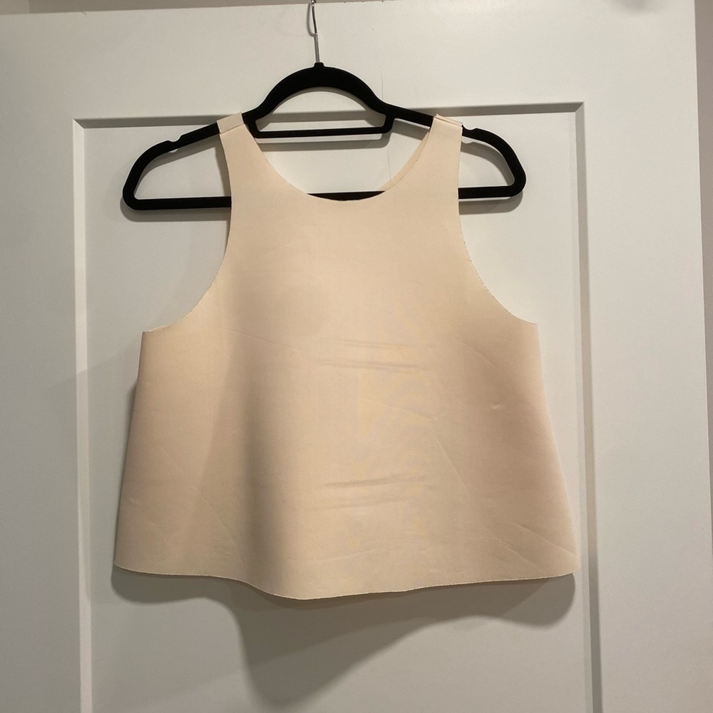 Oak and fort Noul bell bottom sleeveless top